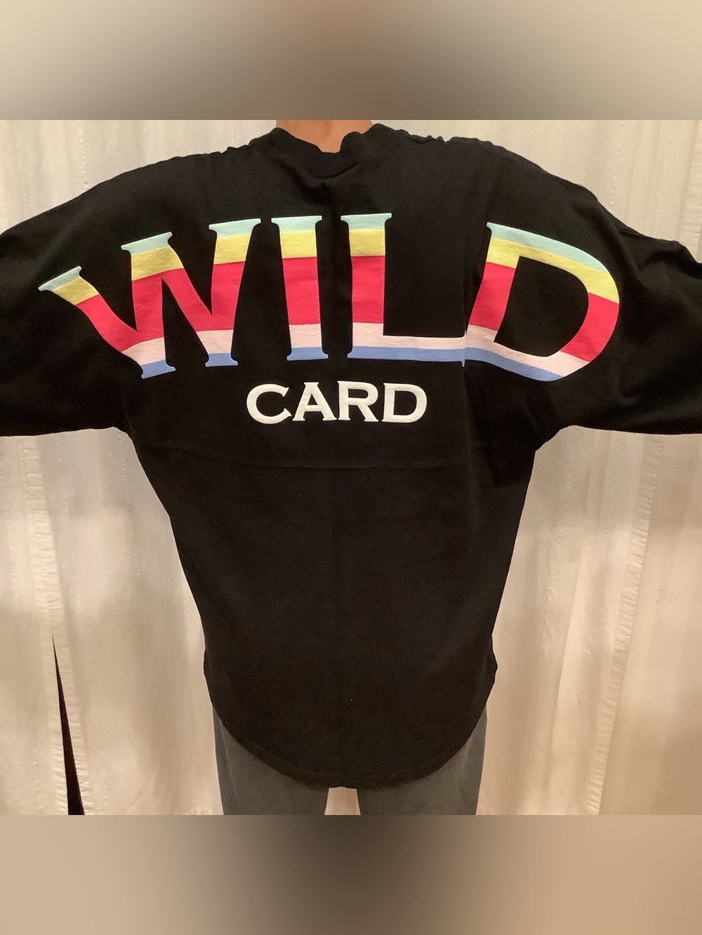 Spirit Jersey Las Vegas WILD CARD black jersey